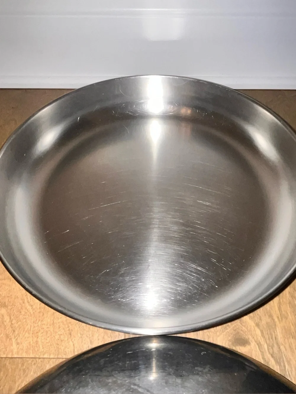 Farberware: Vintage 12” Skillet Aluminum Clad Stainless Steel With Lid